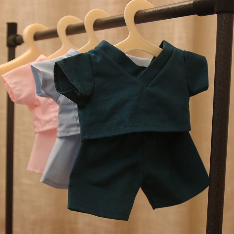 Spot doctor bata blanca traje quirúrgico 30cm traje bebé muñeca muñeca ídolo estrella muñeca