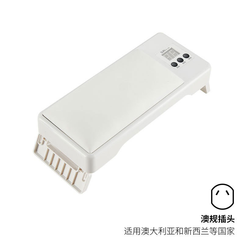 Con almohada de mano, lámpara de uñas, lámpara de fototerapia especial para salón de uñas, máquina de uñas de mano, plegable y conveniente, lámpara de cocción de dos manos transfronteriza