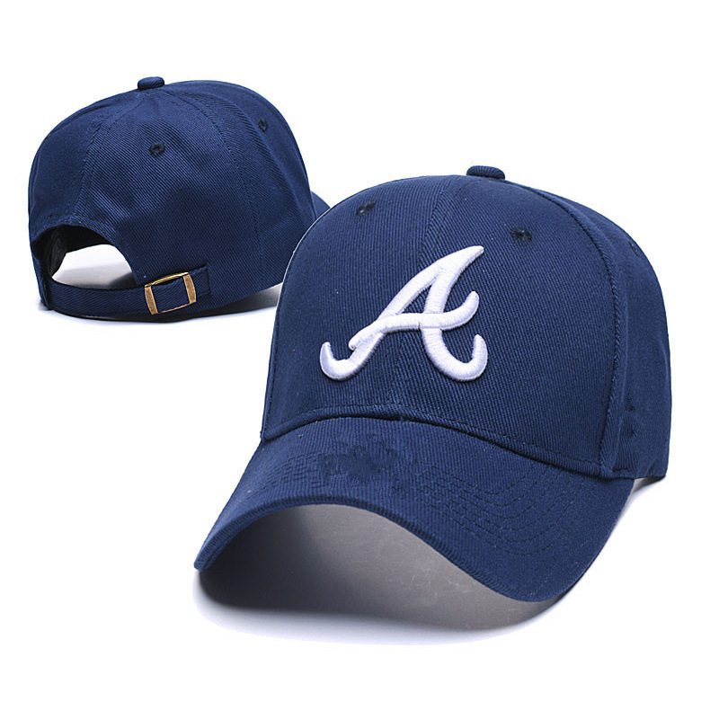 2025 Sombrero de la Liga de Béisbol [Atlanta Braves] sombrero de béisbol protector solar letras de sombrero de lengua de púas
