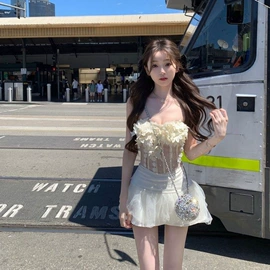 吊带背心;裹胸、抹胸;女式打底衫