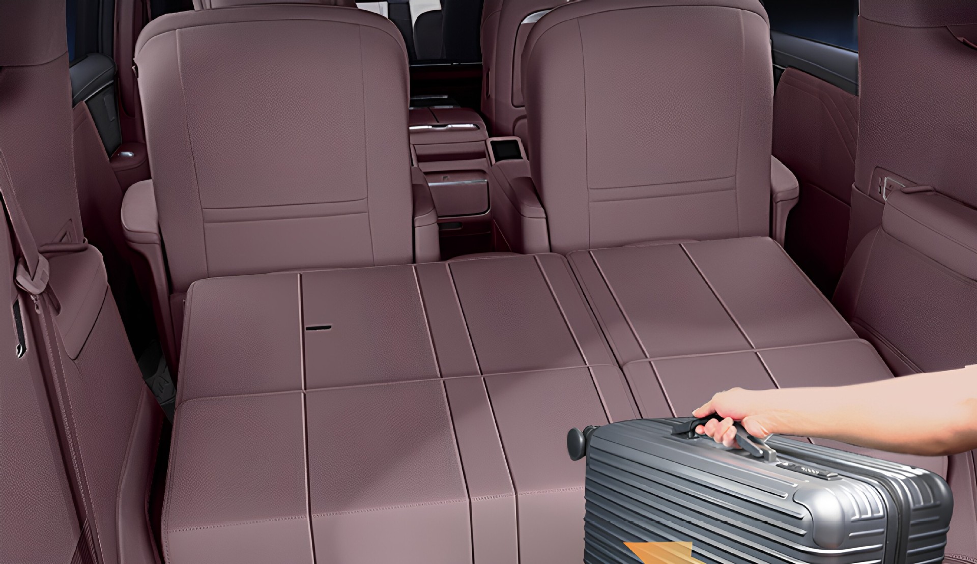 Suitable for Hongmeng Zhixing Zhijie V9 Trunk Mat, Full Coverage Trunk Mat for 26 Car Models, Interior Modification Accessories