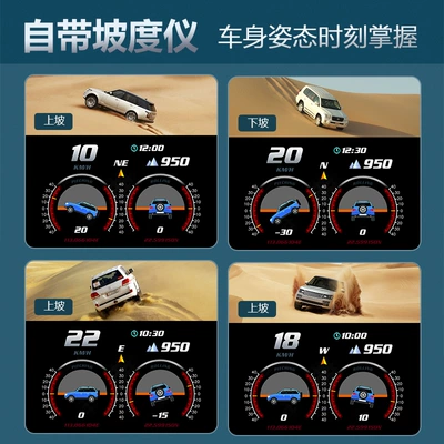 Vehicle HUD Lcd Code Meter Obd
