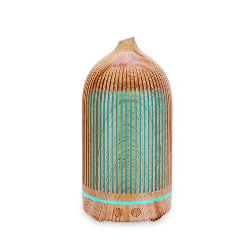 Factory direct sales hollow aromatherapy machine 5v 200ml colorful lamp vase humidifier essential oil air purification aroma machine