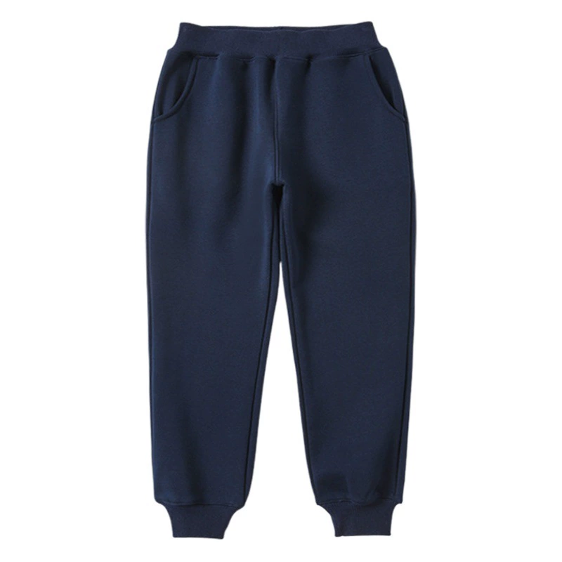 Школьная форма для толстых детей, брюки темно-синие школьники, кашемировые темно-синие школьные брюки