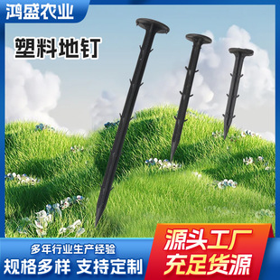 Plastic Ground Staples for Gardening, Ground Cover Staples for Fixing Branches, Greenhouse Mulch, Weed Control Fabric, Anti-Weed Fabric, Anti-Weed Tool