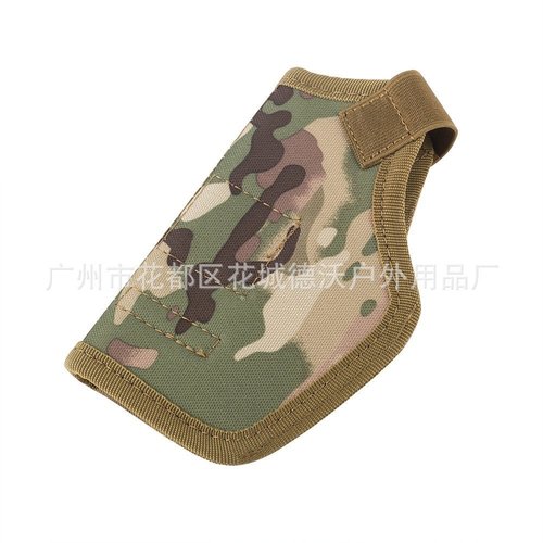 Nylon tactical stealth small holster universal waist holster gun model holster tactical training real person CS waist bag