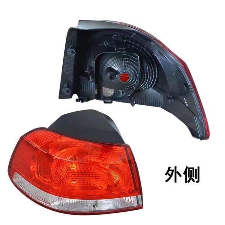 Suitable for 10-13 Volkswagen Golf 6 rear tail light semi-assembly Golf 6 reversing light brake light housing