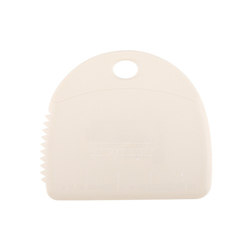 Multifunctional Home Silicone Slicing Knife with Graduations Dough Slicing Knife Food-Grade Silicone Baking Scraper Flour Scraper