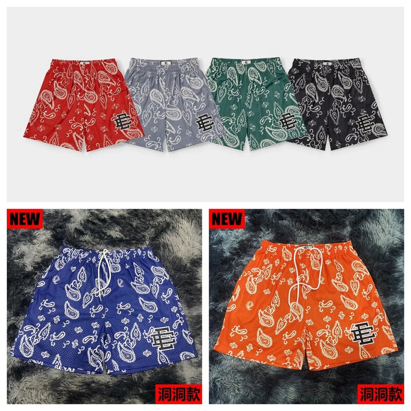 New Eric Emmanuel Ee Basic Short New York City Skyline Fitness Sports Shorts Men's Gym Transparent