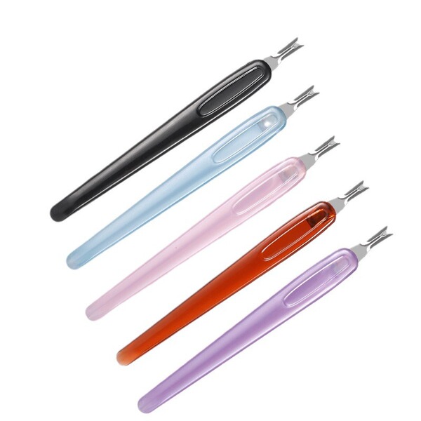 Manicure U-shaped dead skin fork stainless steel manicure edge dead…