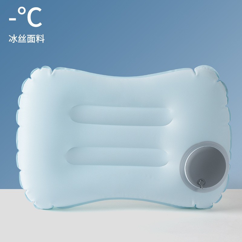 旅行は押して空気を入れてクッションします。