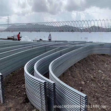 镀锌椭圆管椭圆大棚管 蔬菜大棚椭圆管30*80椭圆大棚骨架厂家直供