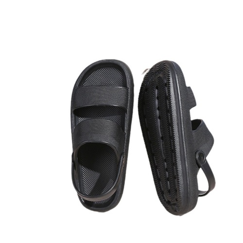 New 4cm Thick Sole Summer Women's Dual-Purpose Casual Couple Home Squeezing Sensation Versatile Outdoor EVA Slippers