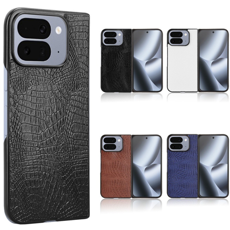 Google, compatible phone case, patch, tape, folding screen, crocodile print