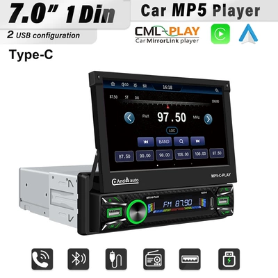 7inch Hd Electric Retractable Car mp5