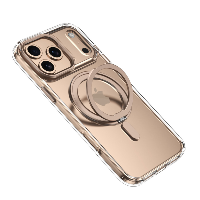 2025新款磁吸支架适用iPhone17promax手机壳旋转支点苹果16保护套|undefined