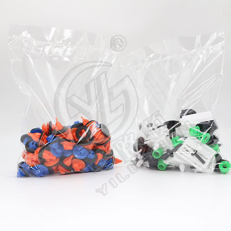 Hebilla mixta clip de plástico hebilla decorativa interior panel de la puerta panel sujetador comúnmente utilizado nylon mezclado traje de clip