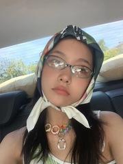 Retro small frame oval blue-green glasses frame Xiaohongshu Internet celebrity same style plain glasses concave shape for women