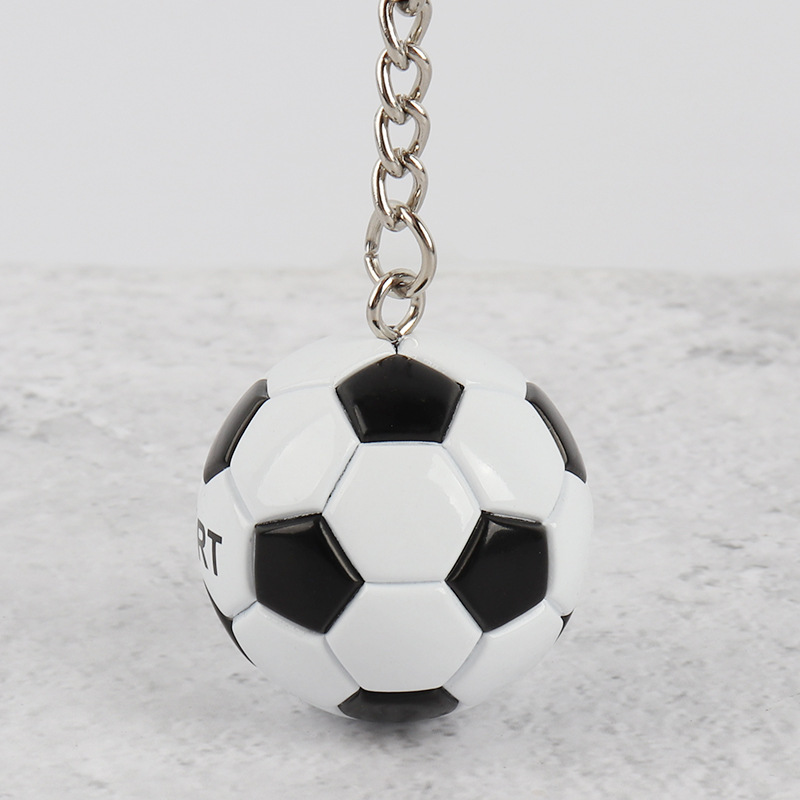 High-quality simulation football keychain mini pendant World Cup souvenirs creative pendant activities small gifts._voghion.com
