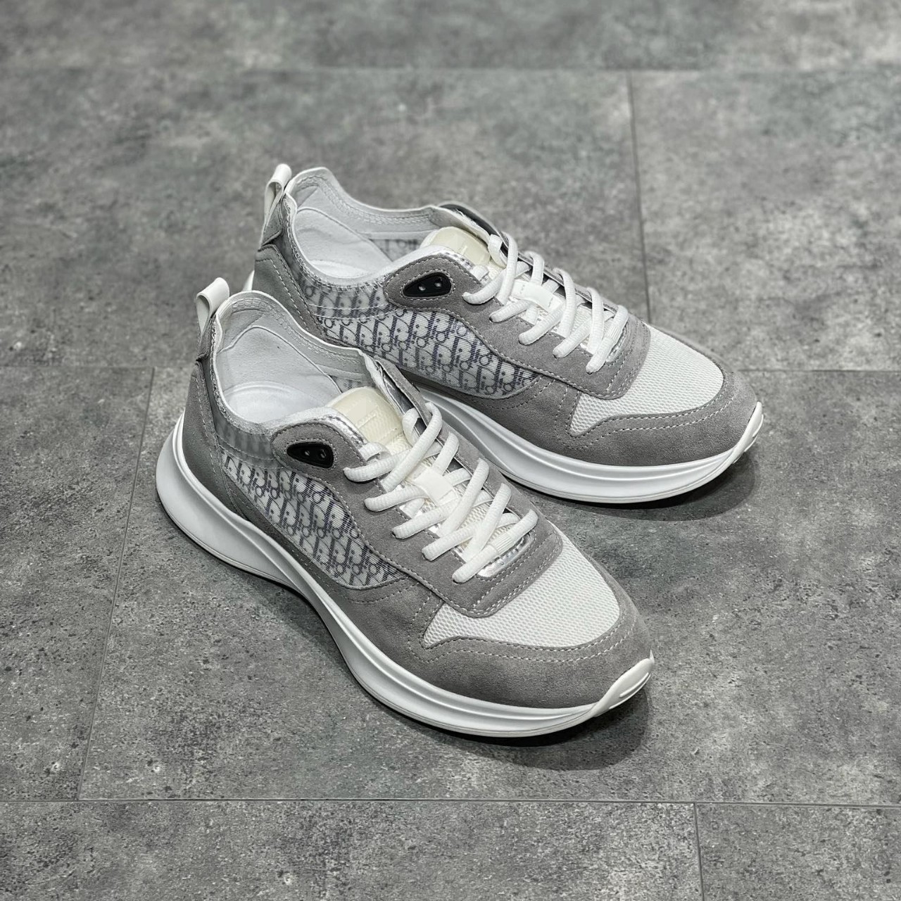 Putian European Station D Brand B25 Printed Letter Patchwork Low-Top Breathable Lace-Up Trendy Cd Shoes Fashionable Men's Fashion