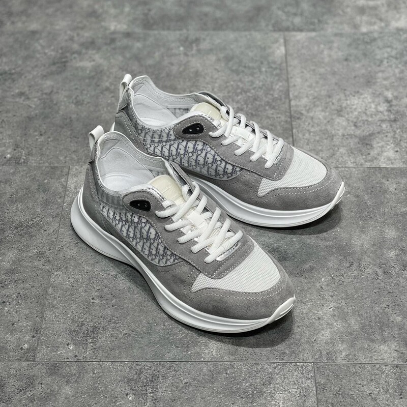 Putian European Station D Brand B25 Printed Letter Patchwork Low-Top Breathable Lace-Up Trendy Cd Shoes Fashionable Men's Fashion