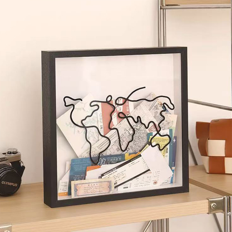 Map Photo Frame Popular Storage Box Postcard Souvenir Money Box Base Map Box Photo Frame Piggy Bank Ticket Frame Map Photo Frame Popular Storage Box Postcard Souvenir Money Box Base Map Box Photo Frame Piggy Bank Ticket Frame