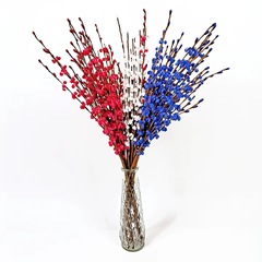 ジャスミンの花束55cm 6フォークの祝日の家庭装飾キッチンの花PE巻き梅の花