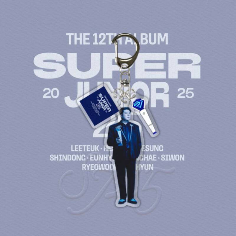 25年SUPER JUNIOR亚克力钥匙扣物料钥匙扣背包挂件金希澈李东海|undefined