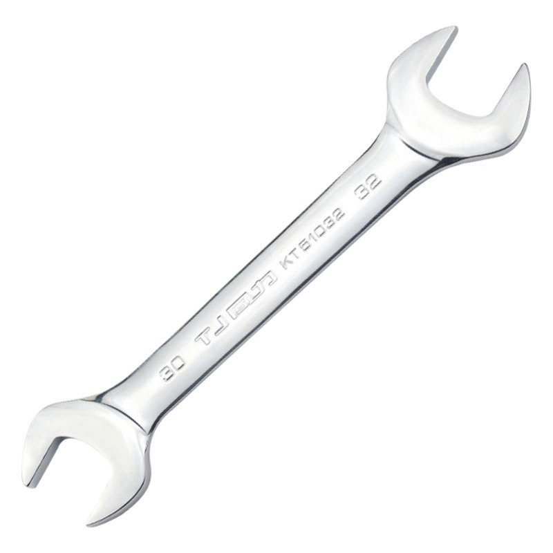 Зеркальный хромированный ключ Tongli с двумя незамкнутые гаечные ключи оптом двусторонний гаечный ключ 5,5-55 гаечный ключ для ремонта машин