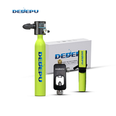 DEDEPU Cross border portable Underwater Meet an emergency Spare 0.5L diving Cylinder equipment diving respirator Oxygen bottle