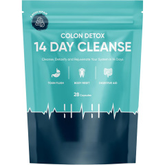 跨境亚马逊热销Colon Cleanse Rapid28粒袋装肠道清洁补充剂