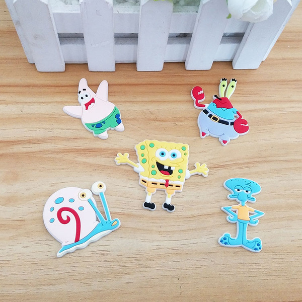Cartoon silicone phone case with accessories from soft rubber PVC