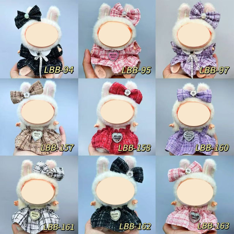 Natasha labubu ropa de muñecas, muñecas negras, muñecas lindas, juguetes de peluche. image 3