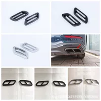 22 Mercedes-Benz C-Class хвостовая выхлопная труба модифицирована для нового C-Class глушителя Benz с декоративными блестками