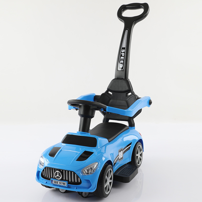 Carro para niños, coche torcido, 1-3 años, coche de juguete para bebés, coche, rueda universal, coche antideslizante