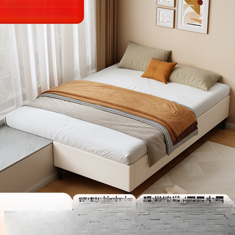 Solid Wood Without Bedside Bay Window Splicing Bed Half Bay Window Integrated Bed Any Size Children's Bed Row Frame Bed