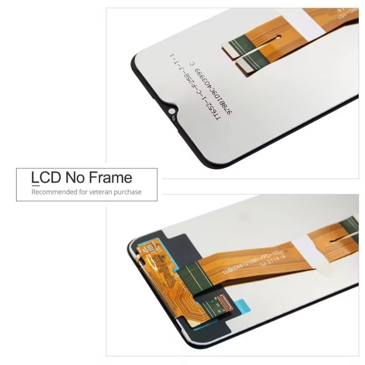 Aplicable a Galaxy Samsung A02S conjunto de pantalla LCD de teléfono A03S / A03 original