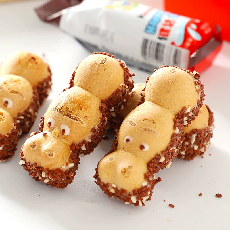 Снэк Kinder Happy Hippo шоколадно‑молочный с фундуком, 103,5 г, импорт из Германии