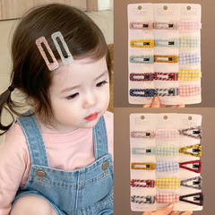新款韓版小女孩髮夾髮飾兒童bb夾女孩頭飾網紅可愛公主時尚發卡