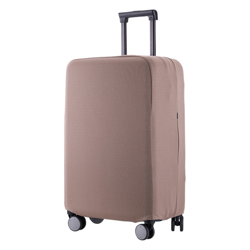 Cross-Border Dropshipping Suitcase Suitcase Solid Color Protective Cover Thickened Dust Cover High Elastic Suitcase Cover Durable