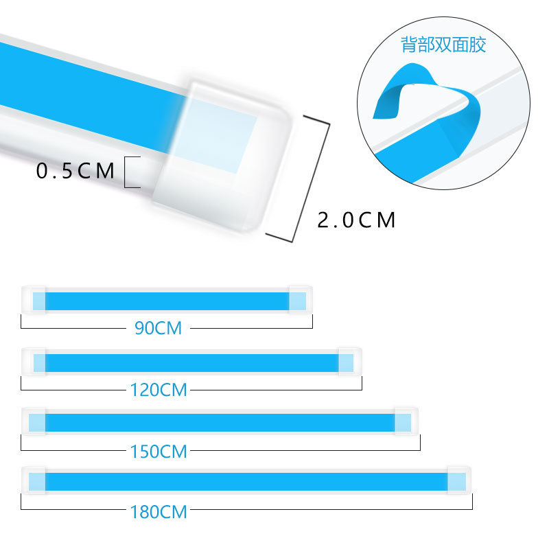 Lámpara de atmósfera colorida para cubierta de nariz de automóvil Lámpara de viaje diurna LED modificada barra de guía de luz superbrillante Lámpara de viaje diurna