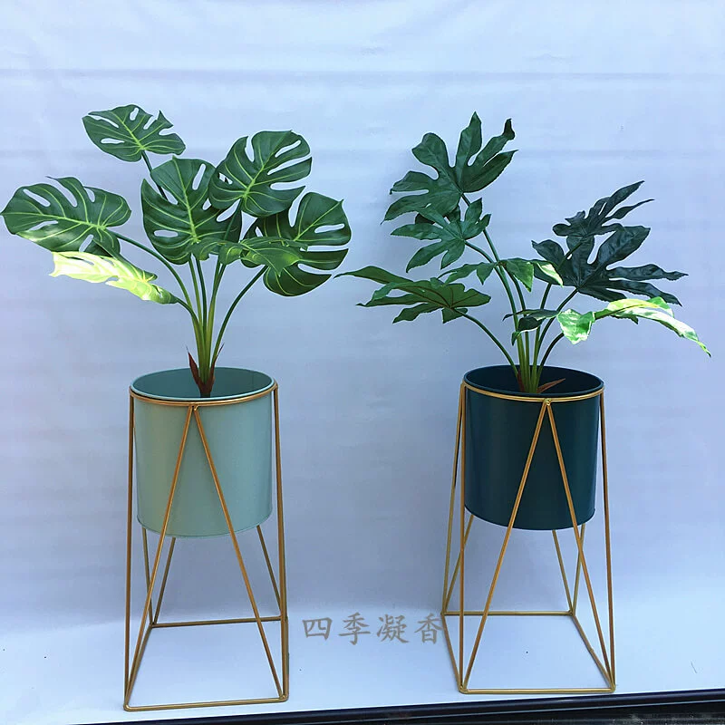 Creative decorations for office, flowerpot, Nordic style, home decor, simple and elegant design