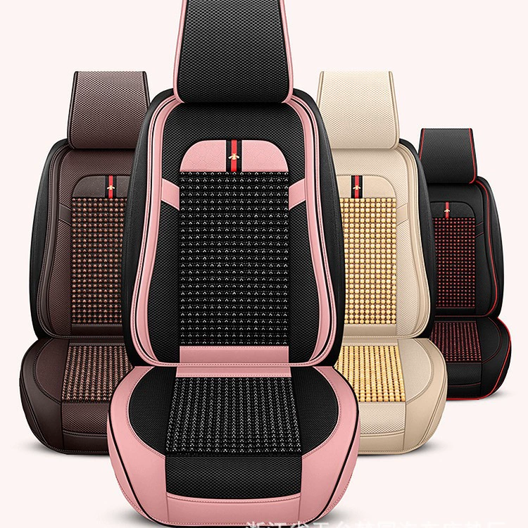 Mengyuan Автомобильная подушка для сиденья Летний прохладный коврик деревянные бусины завод прямые оптовые трансграничные подушки массажный автомобиль New Four