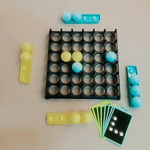 Children's Desktop Bouncing Ball Throwing Ball Jumping Ball Throwing Ball Checkers Toy Parent-Child Interactive Desktop Game