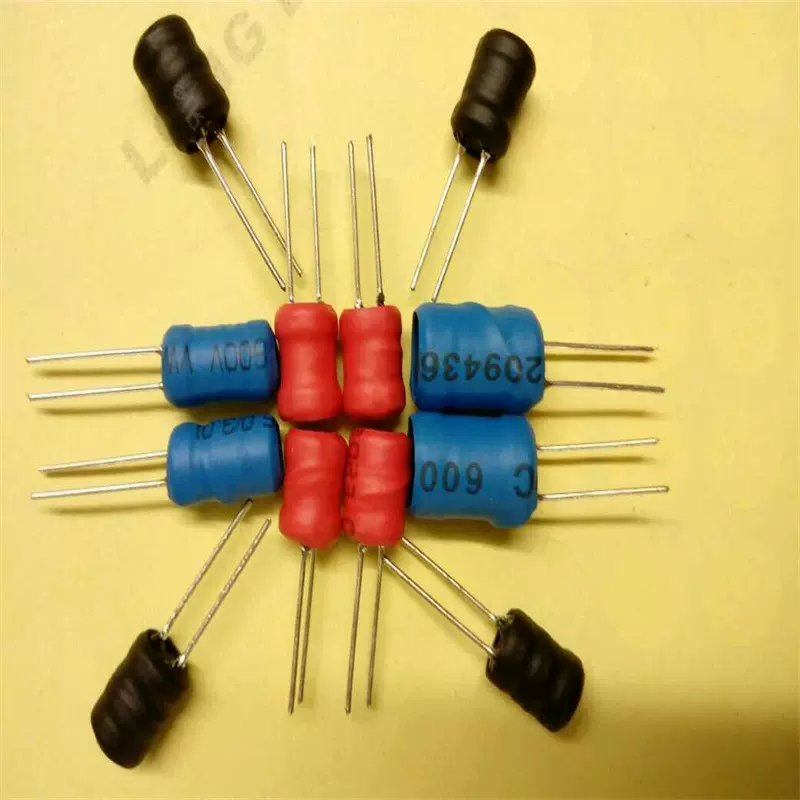 三脚工字电感报警升压插件线圈3W8*10加湿补水仪车充电感器可供样