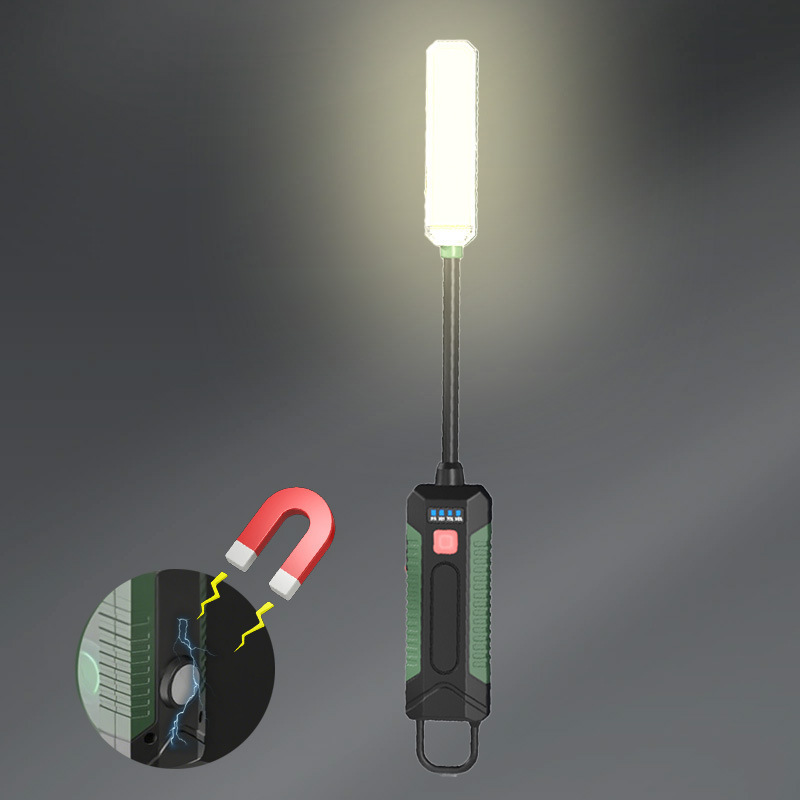 New cross-border soft tube household magnetic inspection light, professional outdoor emergency lighting, car repair work light
