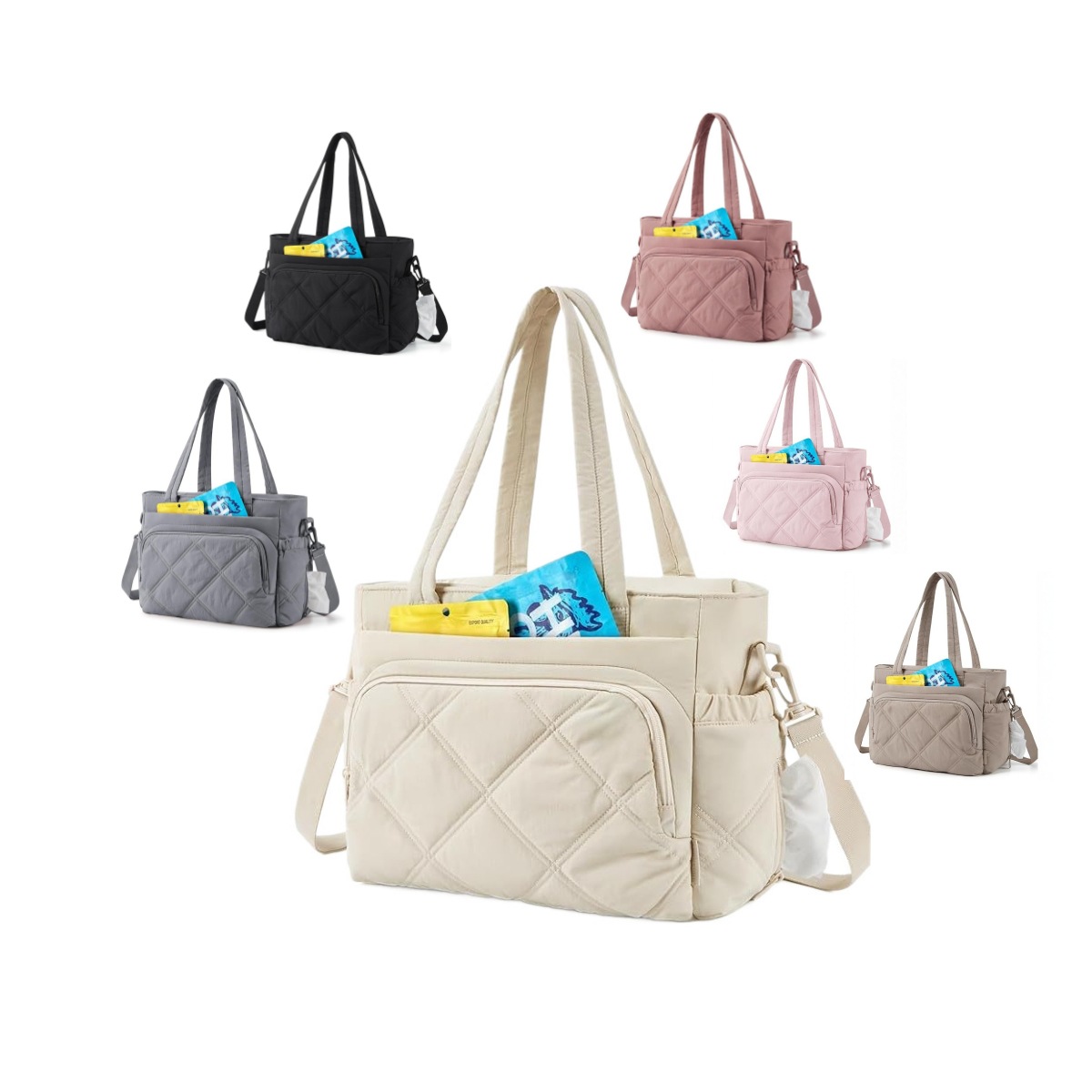 Bolsa de almacenamiento de gran capacidad transfronteriza personalizada bolso de hombro de mujer bolsa de viaje bolsa de computadora bolsa de yoga