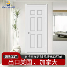 2025年新款简约烤漆木门家用室内门隔音卧室门酒店套装门平开门