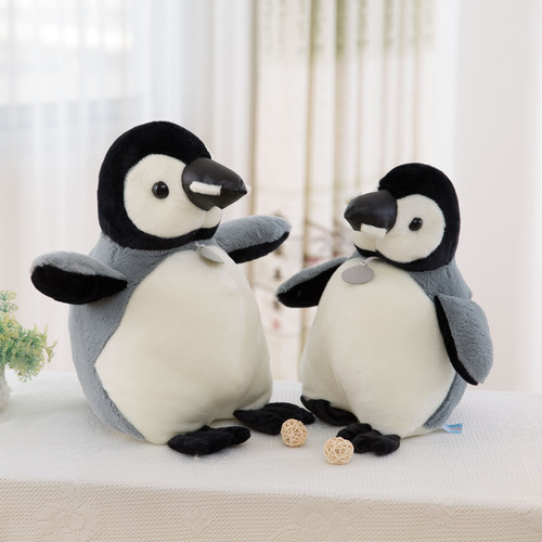Simulation penguin figure Arctic Ocean Park plush toy gift small size Antarctic penguin doll children's plush doll