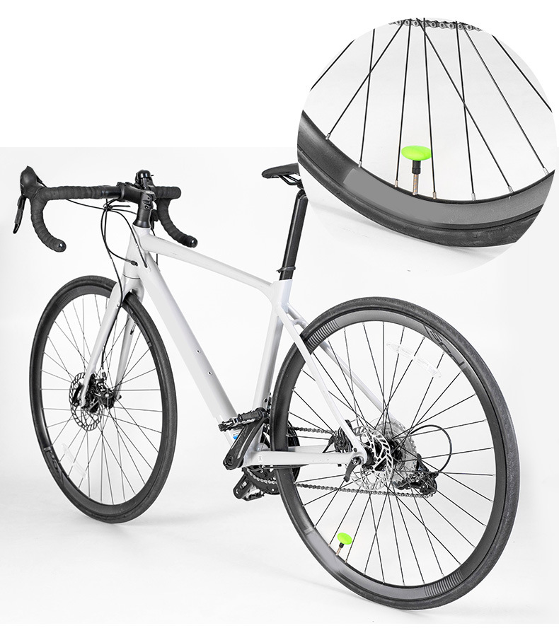 Bicycle Device Air Nozzle Cover Suitable for Airtag Electric Vehicles